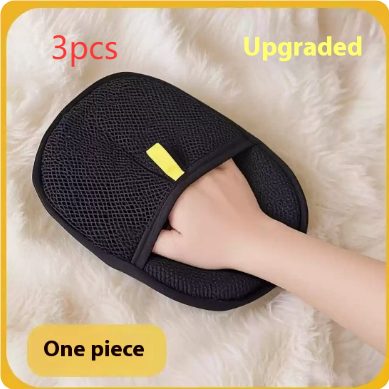 Pet Hair Remover Mitt Pet Hair Remover Gloves Deshedding Brush Glove For Dog Cat Rabbit With Long Short Curly Hair – Hair Removal Gloves