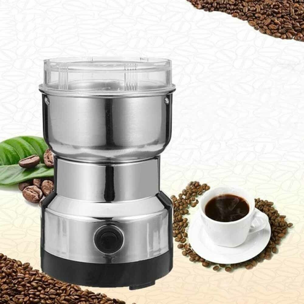 Electric Coffee Grinder Grinding Milling Nut Bean Spice Matte Blade Blender UK – view 12