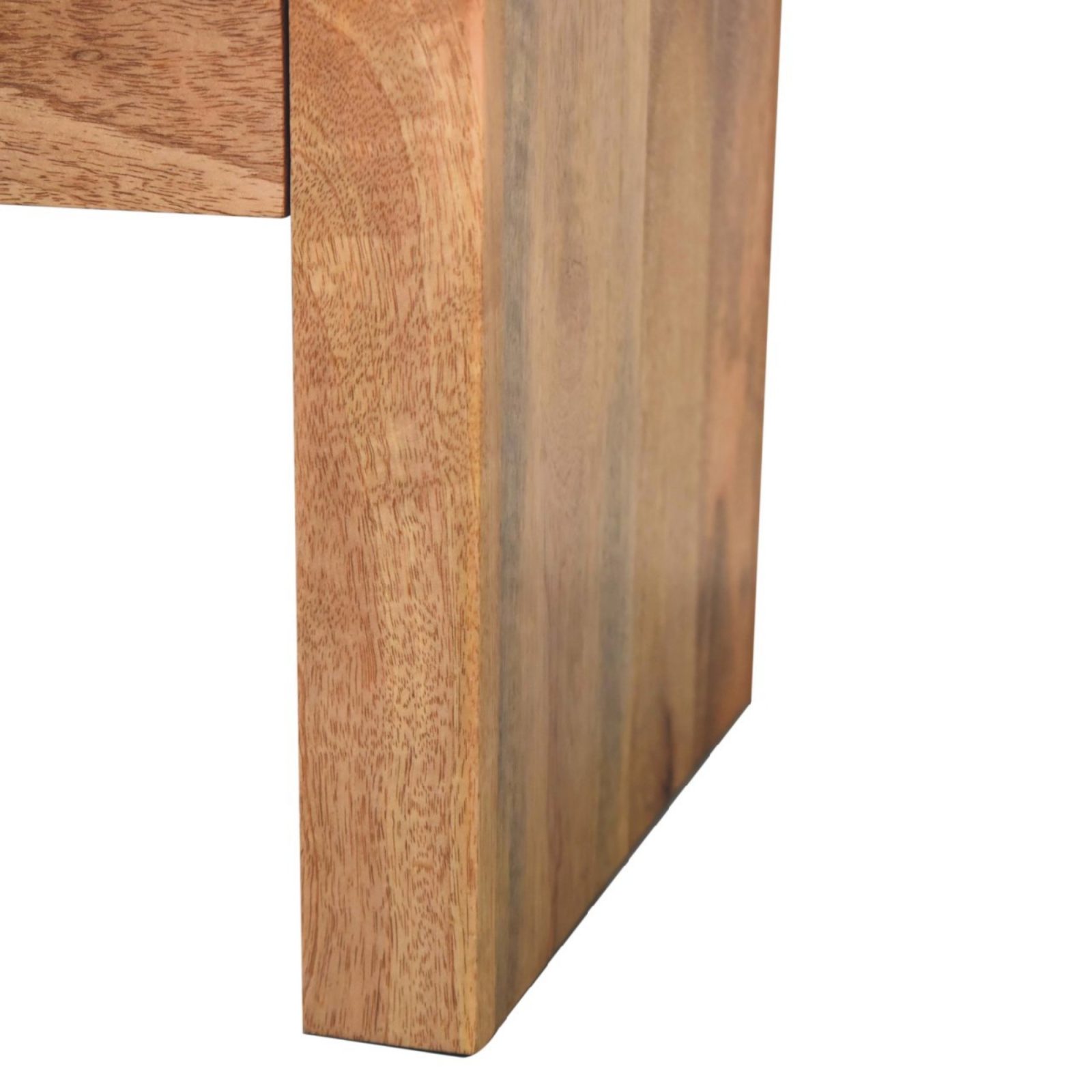 Solid Wood Darcy Bedside, 1 Drawer, Light Brown – view 3
