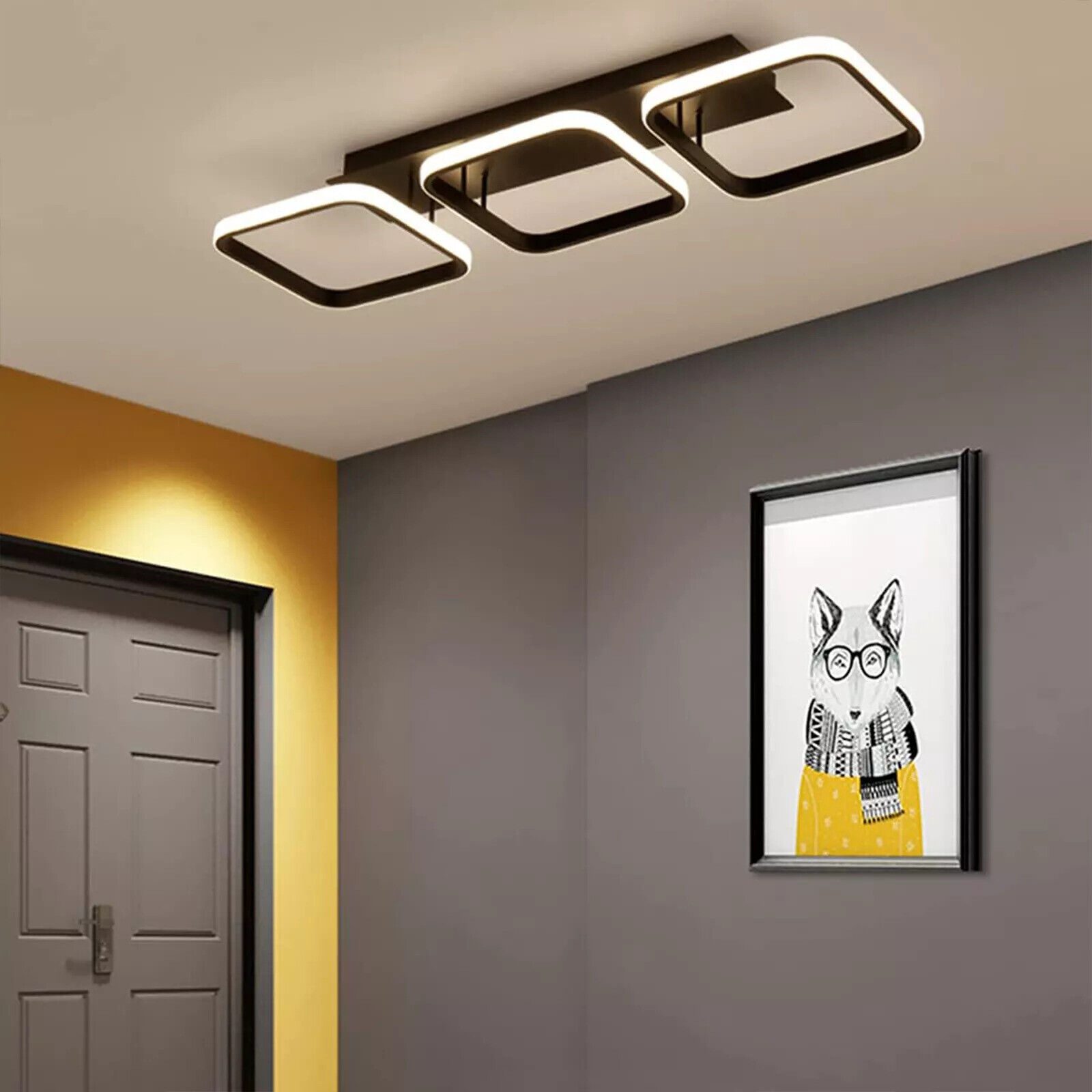 LED Ceiling Light Chic Lights Modern Kitchen Living Room Bedroom Lamp Dimmable – view 8
